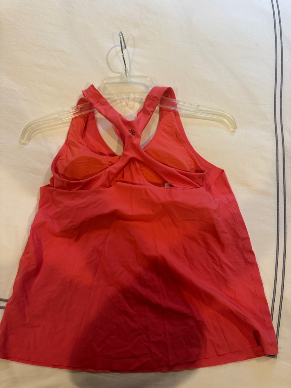 Athleta Women's Coral Racerback Tank Top with built-in sports bra XS - Picture 4 of 4